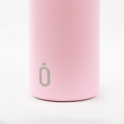 BOUTEILLE THERMIQU.SPORT+C.SPO 350 ml-7x7x18 PLAIN ROSE