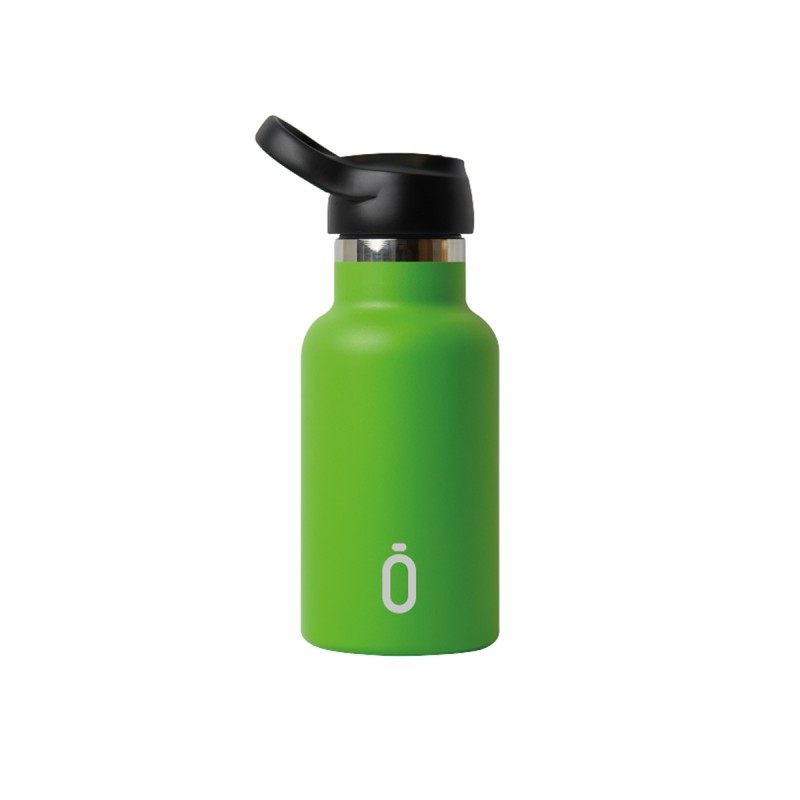 BOUTEILLE THERMIQU.SPORT+C.SPO 350 ml-7x7x18 PLAIN VERT