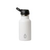 BOUTEILLE THERMIQU.SPORT+C.SPO 350 ml-7x7x18 PLAIN BLANC