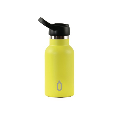 BOUTEILLE THERMIQU.SPORT+C.SPO 350 ml-7x7x18 PLAIN CITRON VERT