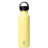 BOUTEILLE THERMIQU.SPORT+C.STA 600 ml-7x7x25 PLAIN CITRON