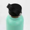 BOUTEILLE THERMIQU.SPORT+C.STA 600 ml-7x7x25 PLAIN MENTA