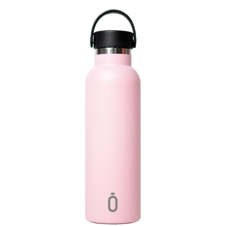 BOTTIGLIA TERMI.SPORT+T.STAND. 600 ml-7x7x25 PLAIN ROSA