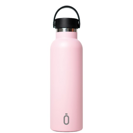 THERMAL BOTTLE SPORT+C.STAND. 600 ml-7x7x25 PLAIN PINK