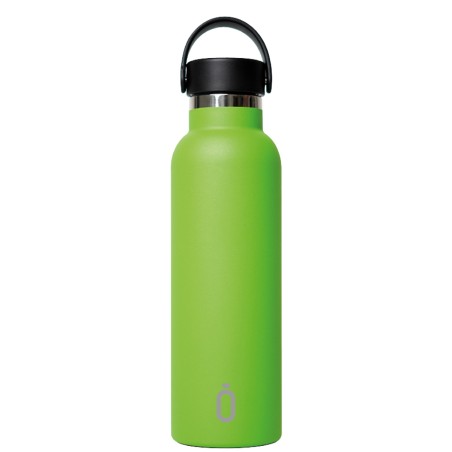 BOUTEILLE THERMIQU.SPORT+C.STA 600 ml-7x7x25 PLAIN VERT