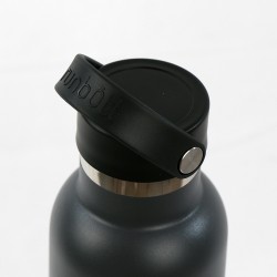 BOUTEILLE THERMIQU.SPORT+C.STA 600 ml-7x7x25 PLAIN ANTHRACITE