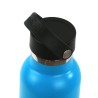 BOUTEILLE THERMIQU.SPORT+C.STA 600 ml-7x7x25 PLAIN BLEU