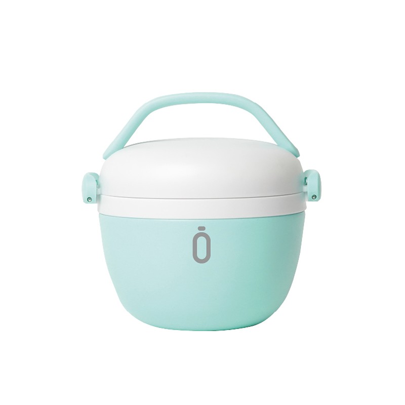 LUNCH BOX TERMICO 560 ml-16x14x16 PLAIN BI/MENTA