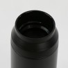 THERMAL BOTTLE CUP 350 ml-7x7x18 PLAIN BLACK