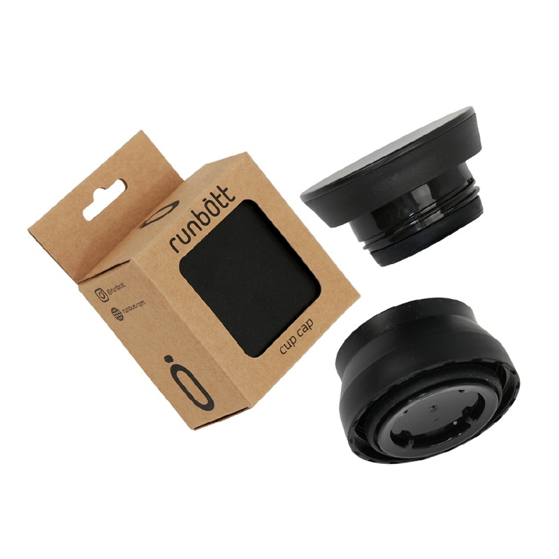 TAPON VASO TERMO CUP UNICO PLAIN NEGRO