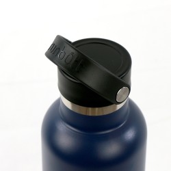 BOUTEILLE THERMIQU.SPORT+C.STA 750 ml-7.7x7.7x28.2 CM PLAIN NAVY BLEU