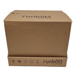 CAJA EXPOSITOR 16 BOTELLAS 600 ml  RUNBOTT