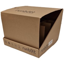 CAJA EXPOSITOR 16 BOTELLAS 350 ml  RUNBOTT