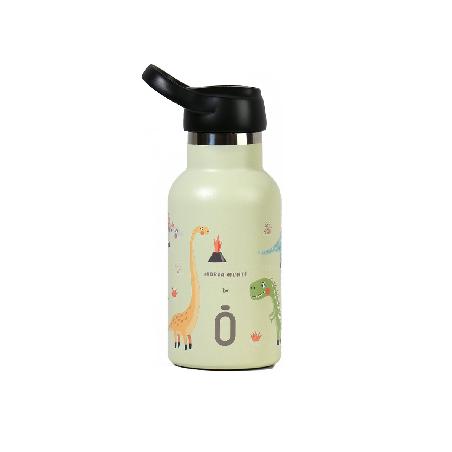 BOTTIGLIA TERMIC.SPORT+T.SPORT 350 ml-7x7x18 MARTA MUNTÉ DINOS VERDE