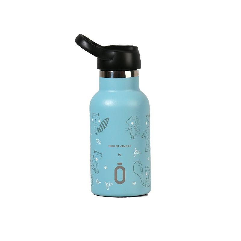 BOTTIGLIA TERMIC.SPORT+T.SPORT 350 ml-7x7x18 MARTA MUNTÉ FOREST AZZURRO