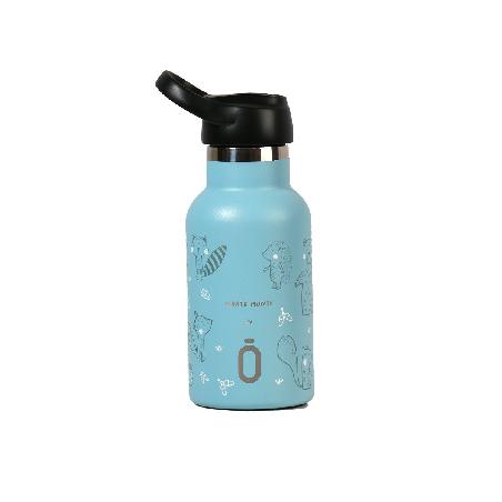 BOTELLA TERMO SPORT+T.SPORT 350 ml-7x7x18 MARTA MUNTÉ FOREST AZUL