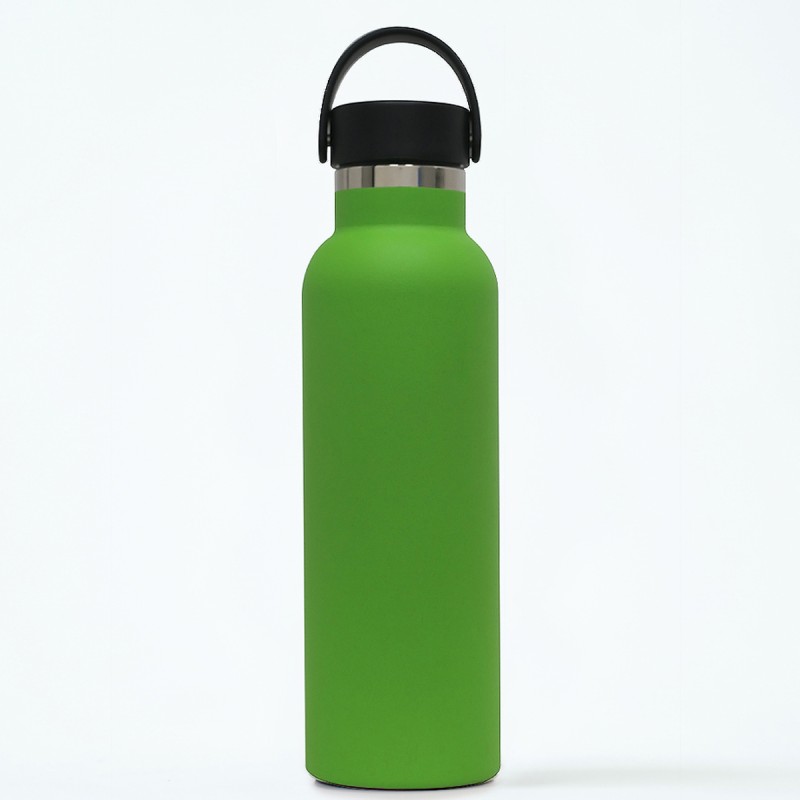 BOTELLA TERMO SPORT+T.ESTANDAR 600 ml-7x7x25 PLAIN VERDE