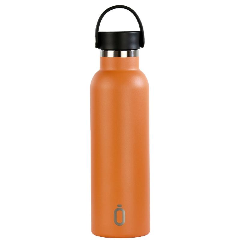 BOTTIGLIA TERMI.SPORT+T.STAND. 600 ml-7x7x25 PLAIN ARANCIO