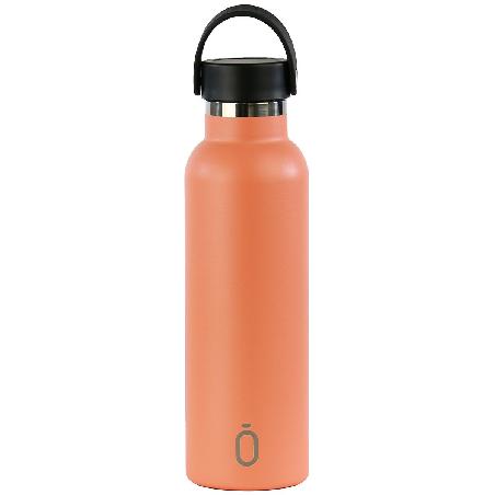 BOTTIGLIA TERMI.SPORT+T.STAND. 600 ml-7x7x25 PLAIN PAPAYA