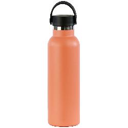 BOTTIGLIA TERMI.SPORT+T.STAND. 600 ml-7x7x25 PLAIN PAPAYA