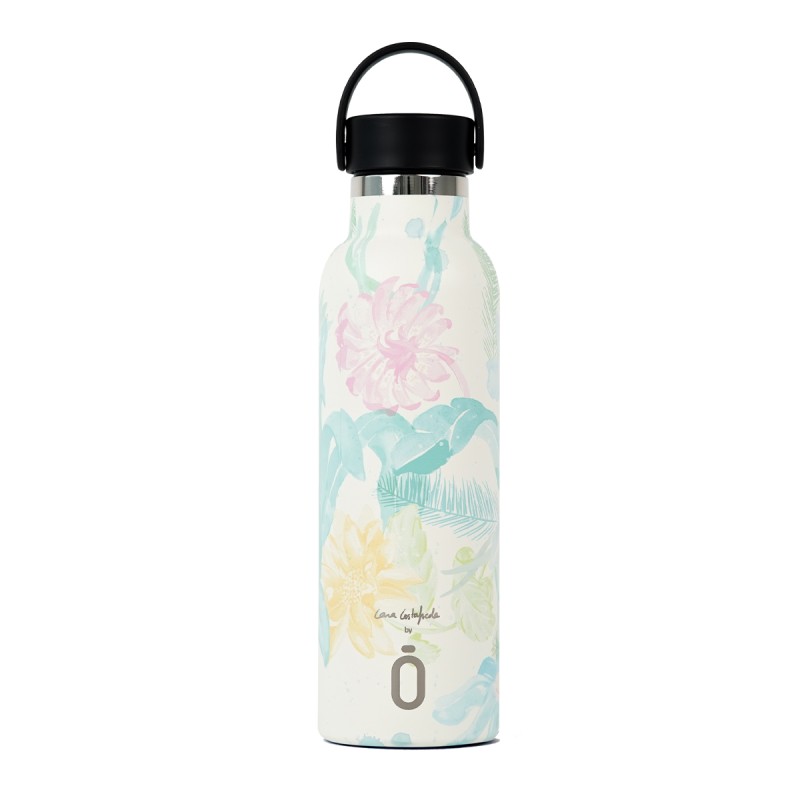 THERMAL BOTTLE SPORT+C.STAND. 600 ml-7x7x25 LARA COSTAFREDA FLORES PARAISO