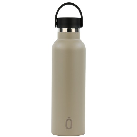 BOUTEILLE THERMIQU.SPORT+C.STA 600 ml-7x7x25 PLAIN CAQUI