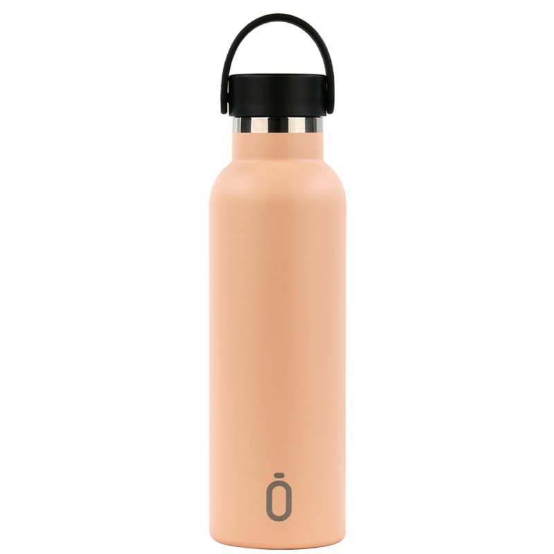 copy of THERMAL BOTTLE SPORT+C.STAND. 600 ml-7x7x25 PLAIN PEACH