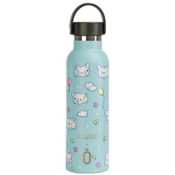 THERMAL BOTTLE SPORT+C.STAND. 600 ml-7x7x25 PICK CHICK KAWAII DOGS