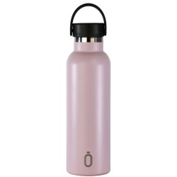 BOUTEILLE THERMIQU.SPORT+C.STA 600 ml-7x7x25 PLAIN ROSA EMPOLVADO