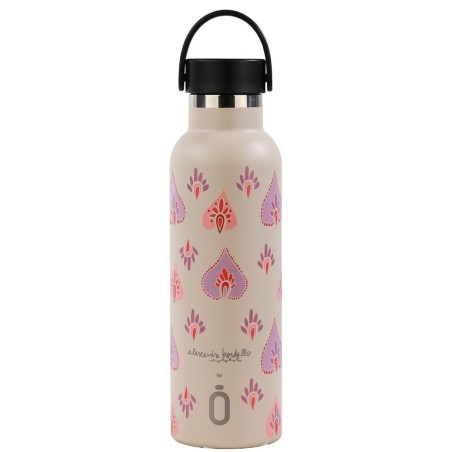 THERMAL BOTTLE SPORT+C.STAND. 600 ml-7x7x25 ALEXANDRA BORDALLO INDIA TOPO