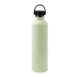 THERMAL BOTTLE SPORT+C.STAND. 1L-8.5x8.5x31.5 PLAIN MELON