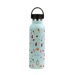 BOUTEILLE THERMIQU.SPORT+C.STA 600 ml-7x7x25 SARA MAESE ICE CREAM