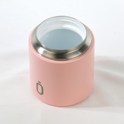 BRUNCH BOX TERMIQUE 600 ml-9x9x14 CM PLAIN COTTON CANDY