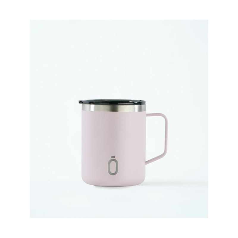 MUG 44 cl-8,5x8,5x11 PLAIN ROSA EMPOLVADO