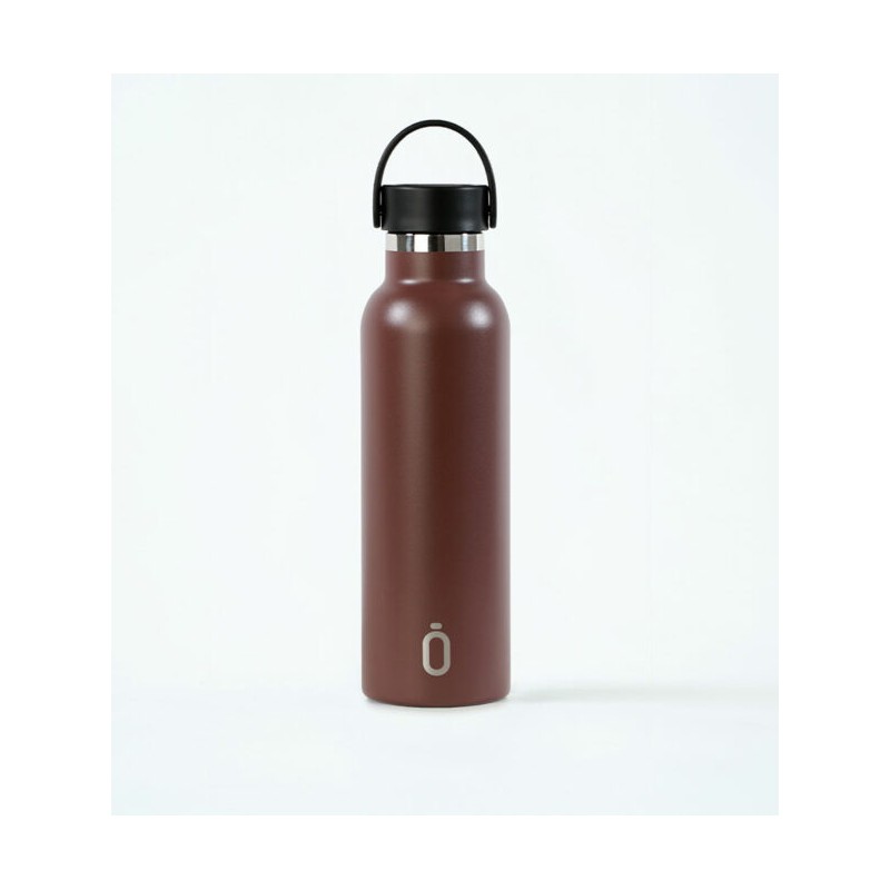 BOTTIGLIA TERMI.SPORT+T.STAND. 600 ml-7x7x25 PLAIN CACAO