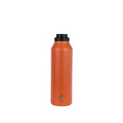 BOTELLA TERMO SPORT MII+T.ESTA 600 ml-7x7x25 PLAIN NARANJA