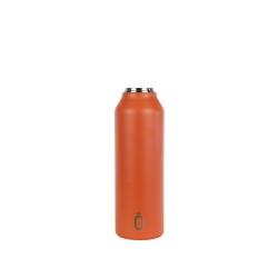 BOTELLA TERMO SPORT MII+T.ESTA 600 ml-7x7x25 PLAIN NARANJA