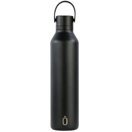 THERMAL BOTTLE SPORT MII+C.ST 1L-8.5x8.5x31.5 PLAIN BLACK