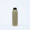 THERMAL BOTTLE SPORT MII+C.ST 600 ml-7x7x25 PLAIN CAQUI