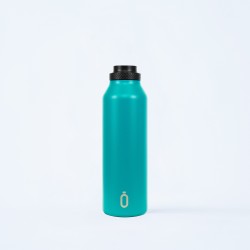 THERMAL BOTTLE SPORT MII+C.ST 600 ml-7x7x25 PLAIN EMERALD