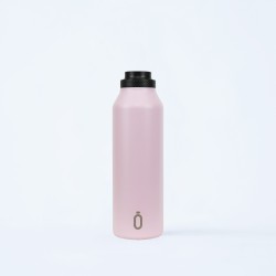 BOTTIGLIA TERMICA SPO.MII+T.ST 600 ml-7x7x25 PLAIN ROSA EMPOLVADO