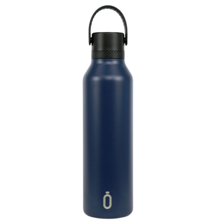 THERMAL BOTTLE SPORT MII+C.ST 750 ml-7.7x7.7x28.2 CM PLAIN NAVY