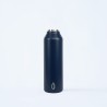 THERMAL BOTTLE SPORT MII+C.ST 750 ml-7.7x7.7x28.2 CM PLAIN NAVY