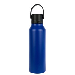 BOTELLA TERMO SPORT MII+T.ESTA 600 ml-7x7x25 PLAIN AZUL REFLEX