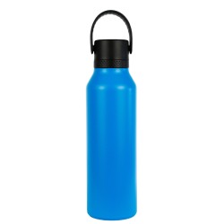 BOTELLA TERMO SPORT MII+T.ESTA 600 ml-7x7x25 PLAIN AZUL