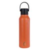 BOTELLA TERMO SPORT MII+T.ESTA 600 ml-7x7x25 PLAIN NARANJA