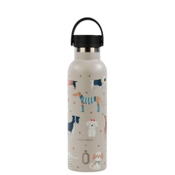 BOTTIGLIA TERMI.SPORT+T.STAND. 600 ml-7x7x25 MARTA MUNTÉ DOGS TOPO