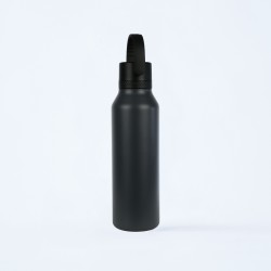 THERMAL BOTTLE SPORT MII+C.ST 600 ml-7x7x25 PLAIN ANTHRACITE