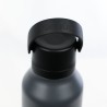 THERMAL BOTTLE SPORT MII+C.ST 600 ml-7x7x25 PLAIN ANTHRACITE