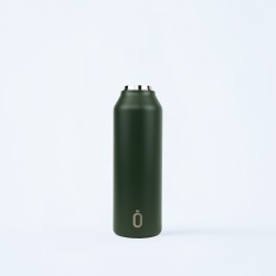 BOTTIGLIA TERMICA SPO.MII+T.ST 600 ml-7x7x25 PLAIN PALM GREEN